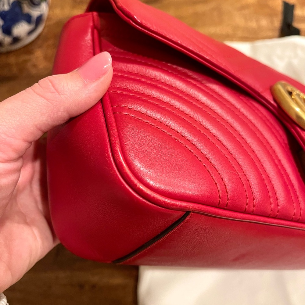 GG Marmont matelassé calfskin - Picture 8 of 10